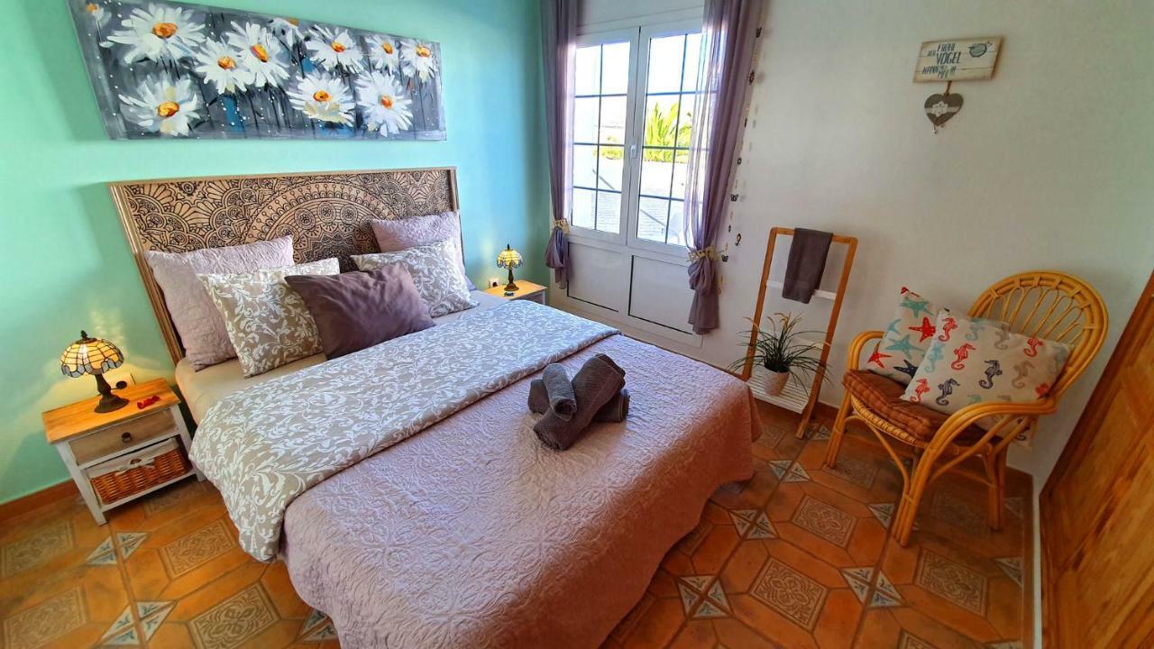 Ferienhaus Casa Blanca - Tarajalejo - Glasfaserinternet - Meerblick Esterno foto