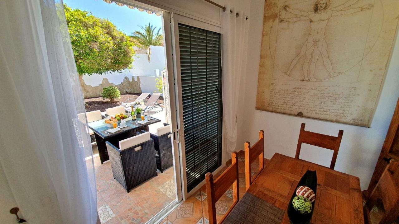 Ferienhaus Casa Blanca - Tarajalejo - Glasfaserinternet - Meerblick Esterno foto